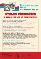 Cyklus přednášek k 100 let ČSR